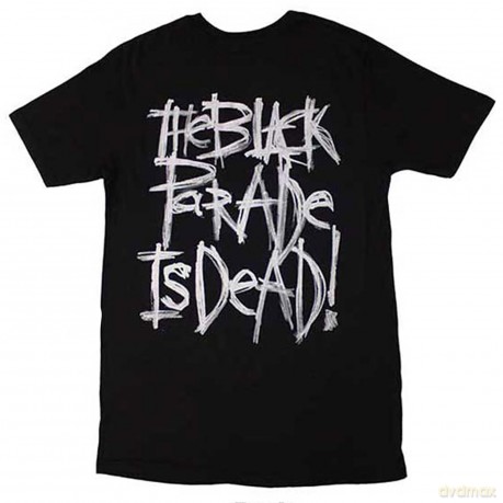My Chemical Romance: Unisex T-Shirt: Long Live The Black Parade (Black) (Back Print) (X-Large)