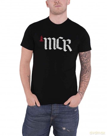 My Chemical Romance: Unisex T-Shirt: MCR Logo (Black) (Medium)