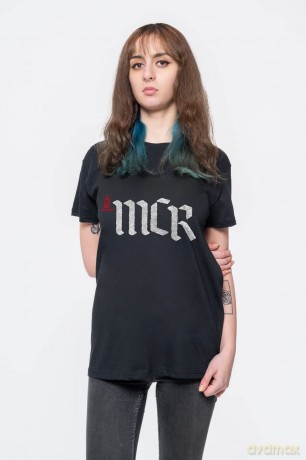 My Chemical Romance: Unisex T-Shirt: MCR Logo (Black) (X-Large)