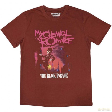 My Chemical Romance: Unisex T-Shirt: March (Red) (X-Large)
