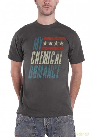 My Chemical Romance: Unisex T-Shirt: Raceway (Charcoal Grey) (XXX-Large)