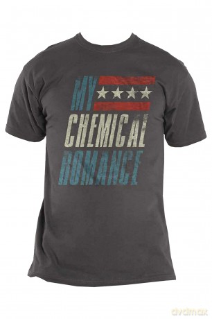 My Chemical Romance: Unisex T-Shirt: Raceway (Charcoal Grey) (XXX-Large)