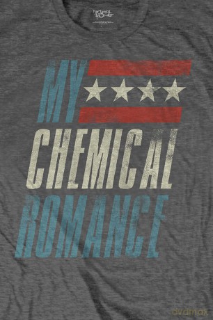 My Chemical Romance: Unisex T-Shirt: Raceway (Charcoal Grey) (XXX-Large)
