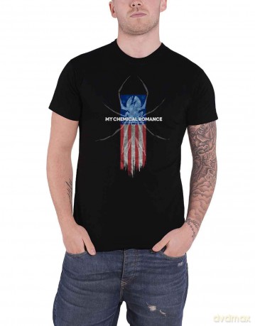 My Chemical Romance: Unisex T-Shirt: Spider (Black) (Medium)
