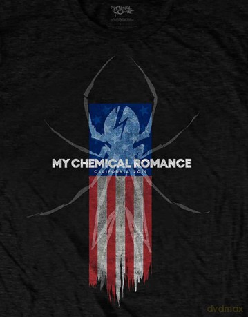 My Chemical Romance: Unisex T-Shirt: Spider (Black) (Medium)