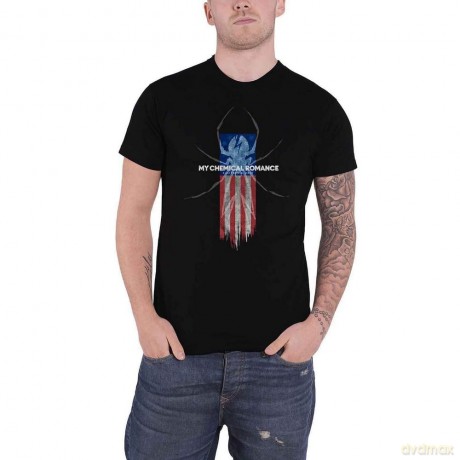 My Chemical Romance: Unisex T-Shirt: Spider (Black) (X-Large)