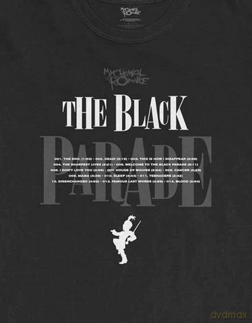 My Chemical Romance: Unisex T-Shirt: Track Listing (Black) (Medium)