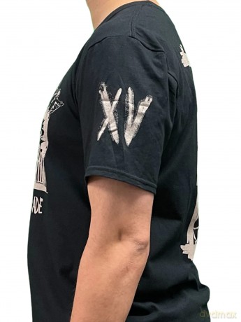My Chemical Romance: Unisex T-Shirt: XV Marching Frame (Black) (Back Print) (X-Large)