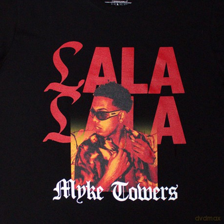 Myke Towers: Unisex T-Shirt: Lala (Black) (Medium)