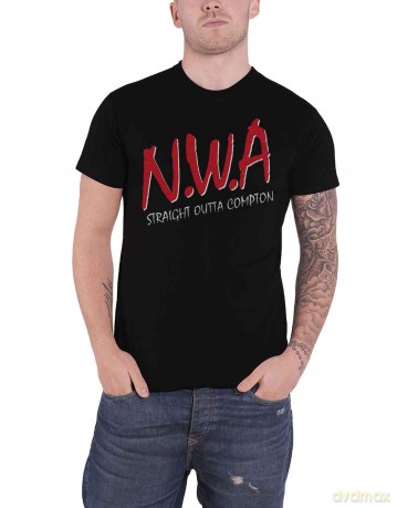 N.W.A: Unisex Tee: Straight Outta Compton (Small)