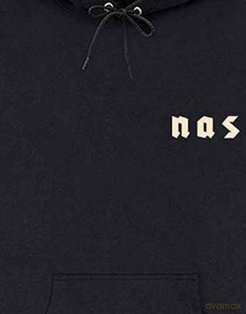 Nas: Unisex Pullover Hoodie: Symbols (Back Print) (Large)