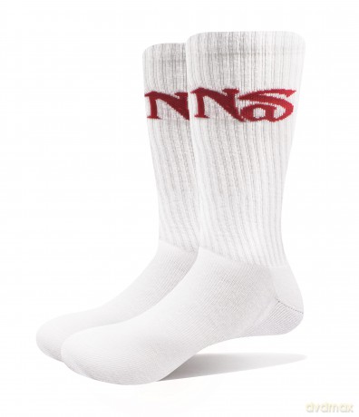 Nas: Unisex Terry Socks: KD II (White) (UK Size 7 - 11)
