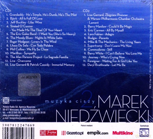Marek Niedźwiecki: Muzyka ciszy 2 [2CD]