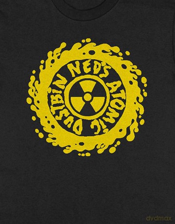 Neds Atomic Dustbin: Ned's Atomic Dustbin Unisex T-Shirt: Yellow Classic Logo (Black) (Medium)