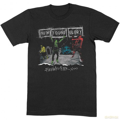 New Found Glory: Unisex T-Shirt: Stagefreight (Black) (X-Large)