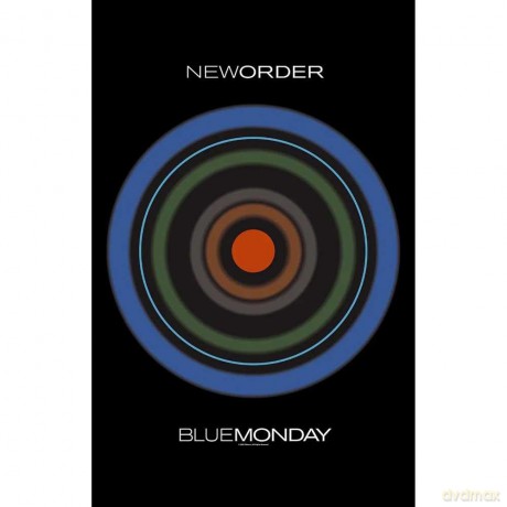 New Order: Textile Poster: Blue Monday