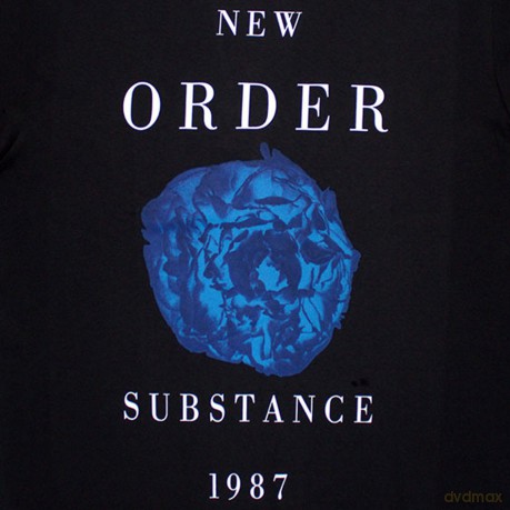 New Order: Unisex Oversized Boxy T-Shirt: Substance 1987 (Black) (Large)