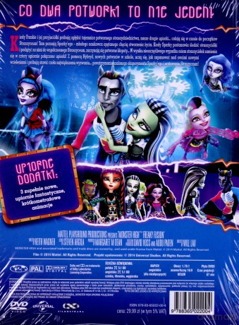Monster High: Upiorne połączenie (booklet) [DVD]