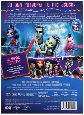 Monster High: Upiorne połączenie (booklet) [DVD]