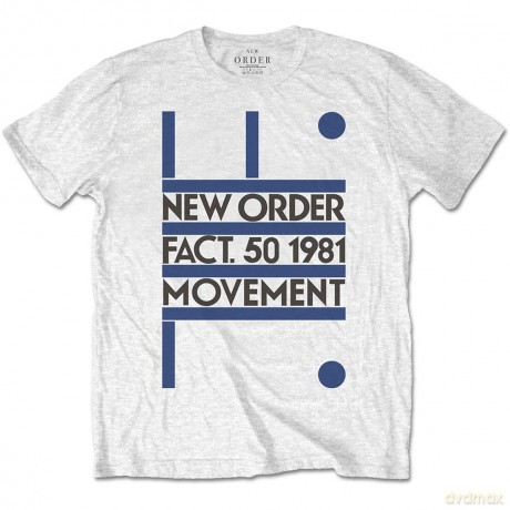 New Order: Unisex Tee: Movement (Medium)