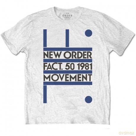 New Order: Unisex Tee: Movement (Small)