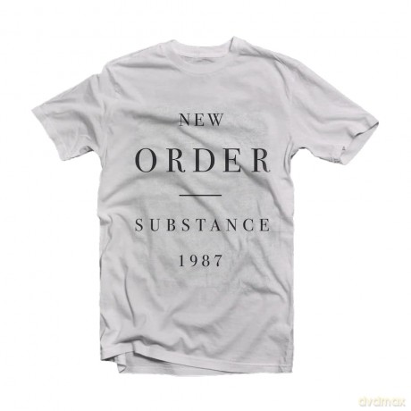 New Order: Unisex Tee: Substance (Large)