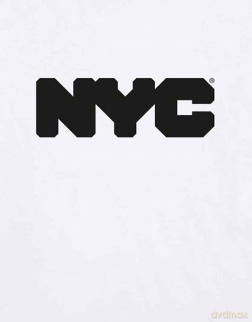 New York City: Unisex T-Shirt: Logo (White) (Medium)