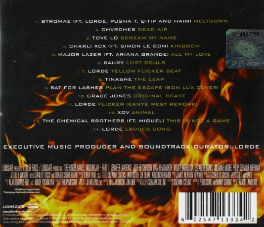 The Hunger Games: Mockingjay Part 1 soundtrack (Igrzyska Śmierci: Kosogłos) (PL) [CD]