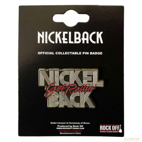 Nickelback: Pin Badge: Get Rollin'