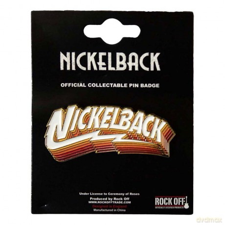 Nickelback: Pin Badge: Gradient Shadows Logo