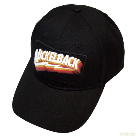 Nickelback: Unisex Baseball Cap: Gradient Shadows Logo (Black)