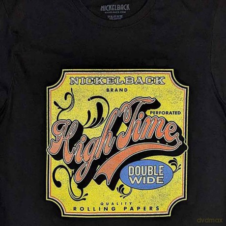 Nickelback: Unisex T-Shirt: High Time (Black) (Large)