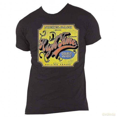 Nickelback: Unisex T-Shirt: High Time (Black) (XX-Large)