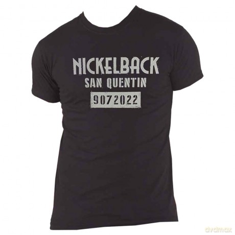 Nickelback: Unisex T-Shirt: San Quentin (Black) (Large)
