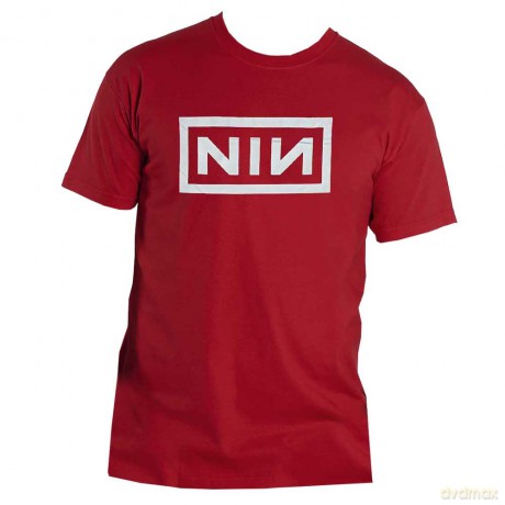 Nine Inch Nails: Unisex T-Shirt: Classic Logo (Red) (Small)