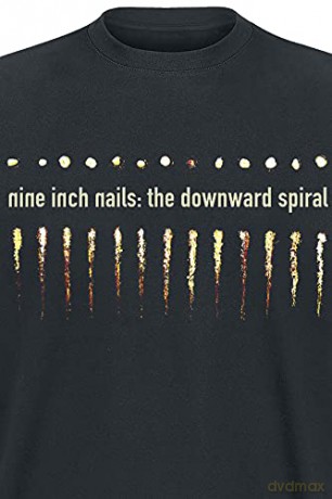 Nine Inch Nails: Unisex T-Shirt: Downward Spiral (Black) (Back Print) (Small)