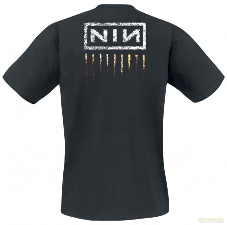 Nine Inch Nails: Unisex T-Shirt: Downward Spiral (Black) (Back Print) (X-Large)