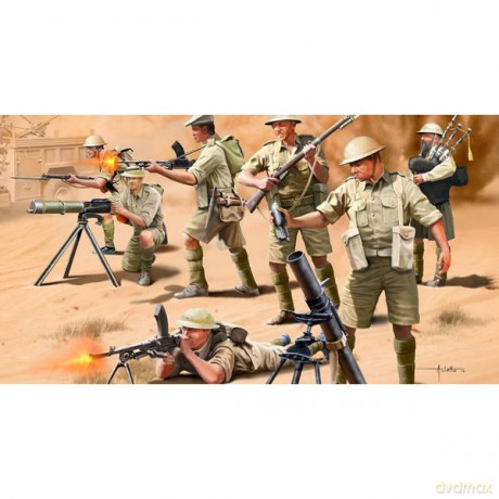REVELL British 8. Army WWII [FIGURKA]