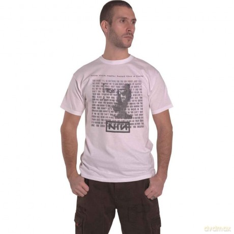 Nine Inch Nails: Unisex T-Shirt: Head Like A Hole (White) (Small)