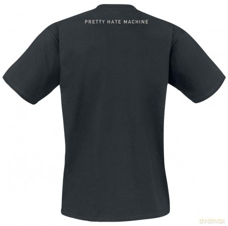 Nine Inch Nails: Unisex T-Shirt: Pretty Hate Machine (Black) (Back Print) (Medium)