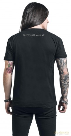 Nine Inch Nails: Unisex T-Shirt: Pretty Hate Machine (Black) (Back Print) (X-Large)