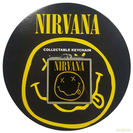 Nirvana: Keychain: Happy Face Photo Print