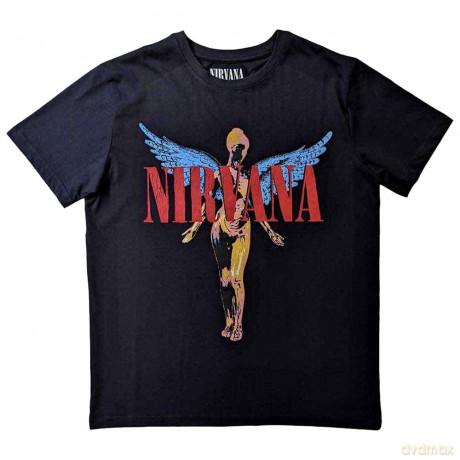 Nirvana: Kids T-Shirt: Angelic (Black) (1-2 Years)