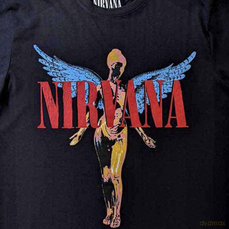 Nirvana: Kids T-Shirt: Angelic (Black) (1-2 Years)