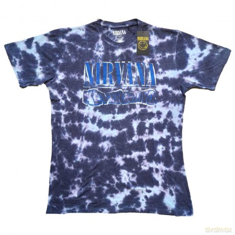 Nirvana: Kids T-Shirt: Nevermind Wavy Logo (Purple) (Wash Collection) (3-4 Years)
