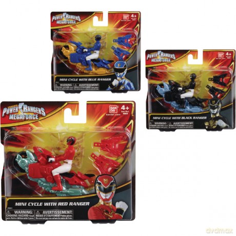 POWER RANGERS Megaforce Minipojazdy [FIGURKA]