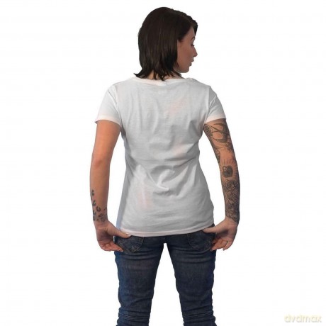 Nirvana: Ladies T-Shirt: Cassettes (White) (Large)