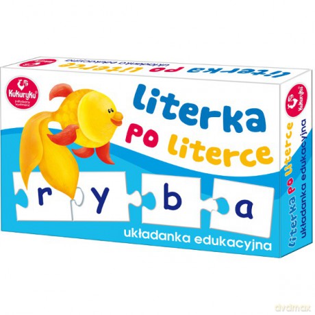 PROMATEK Układanka Literka po Literce [GADŻET]