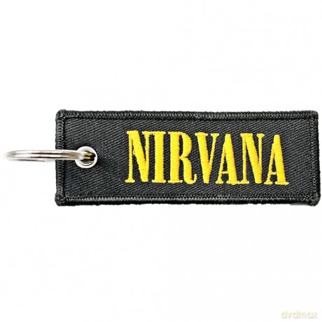 Nirvana: Patch Keychain: Logo (Double Sided)