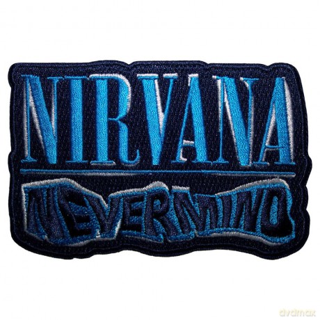 Nirvana: Standard Patch: Nevermind Wavy Cut-Out